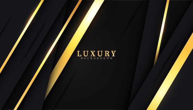 Abstract modern luxury shapes background