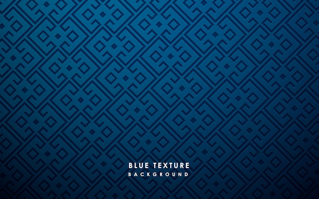 Abstract modern pattern of blue background