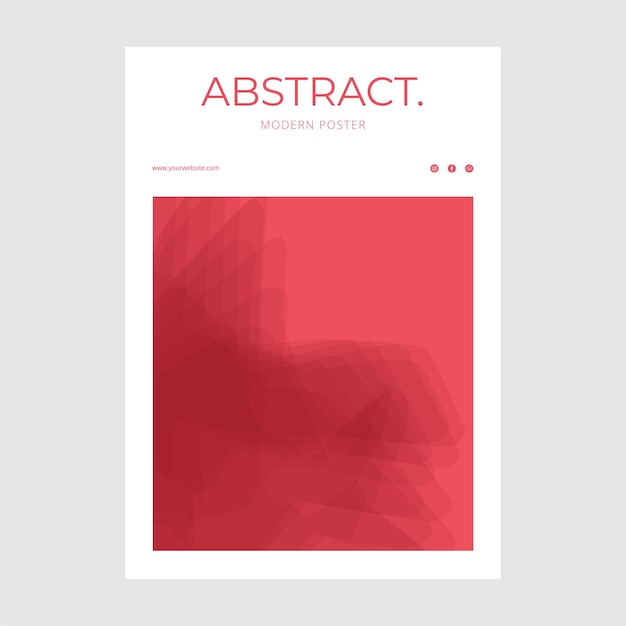 Abstract Modern Poster