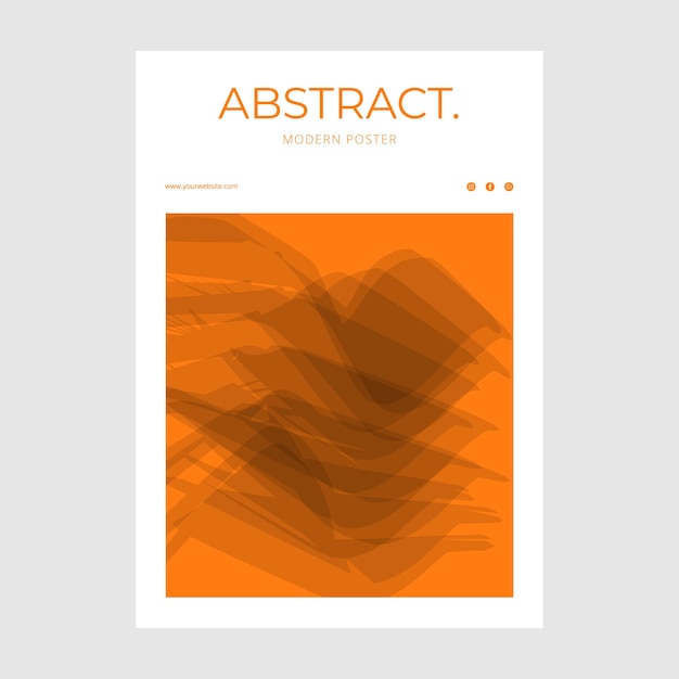 Abstract Modern Poster