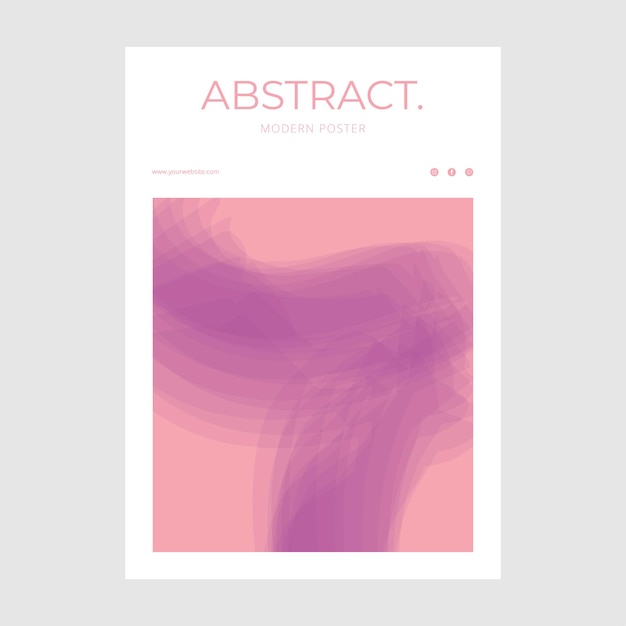 Abstract Modern Poster