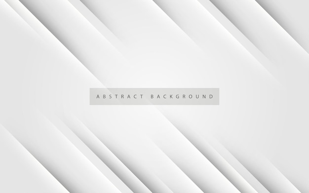 Abstract modern white gray diagonal stripe with shadow and light backgroundeps10 vector