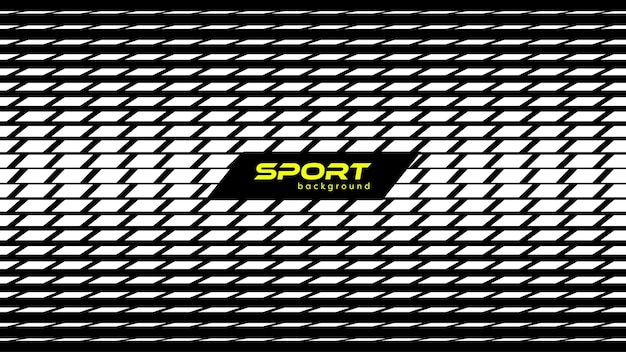 Abstract monochrome modern sport background rectangle pattern vector illustration