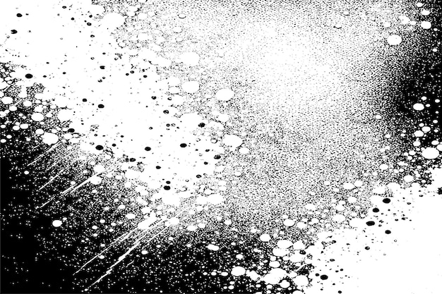 Abstract Monochrome Texture Background in Black and White