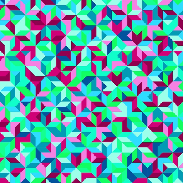 Abstract Mosaic Pattern