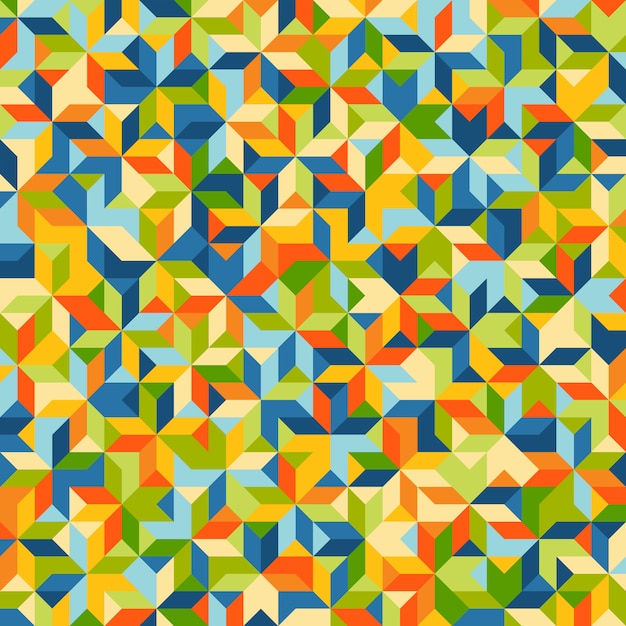 Abstract Mosaic Pattern