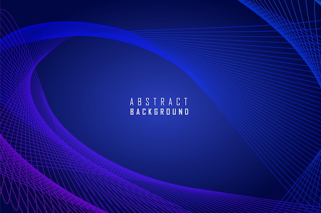 Abstract motion wave gradient line background