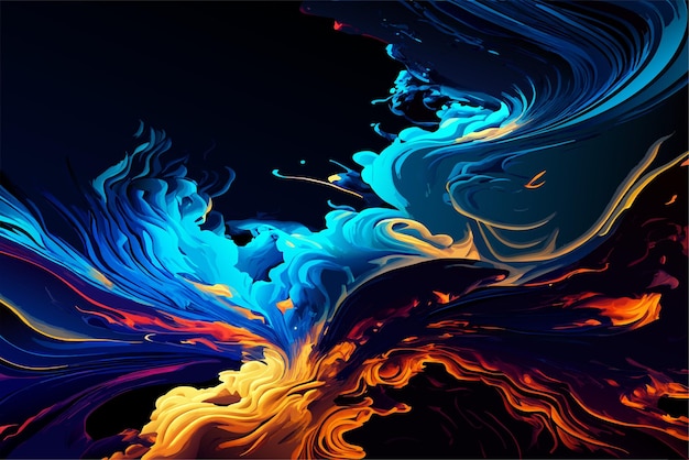 Abstract multicolored background