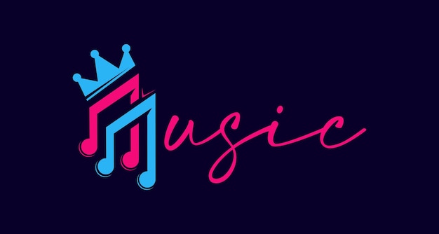 Abstract music logo