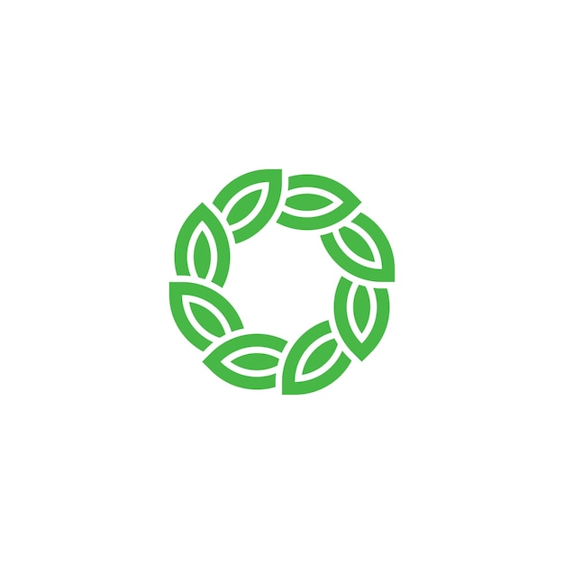 Abstract Nature Logo Based From Creative Geometric Lines for emblem design inspiration