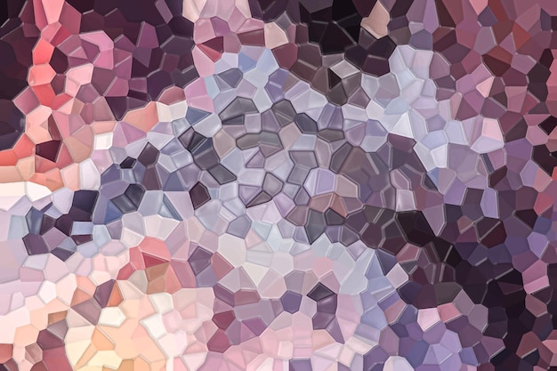 Abstract nature low poly marble plastic stony mosaic tiles texture background.