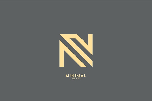 Abstract ND DN Letters Logo Monogram icon