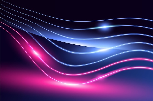 Abstract neon lights background