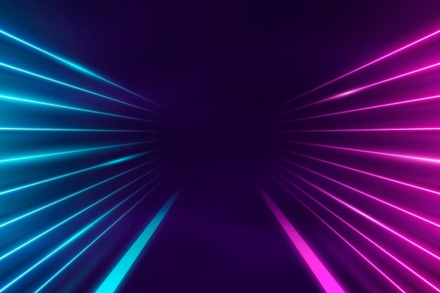 Abstract neon lights background