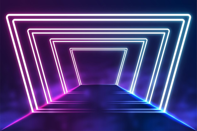 Abstract neon lights background