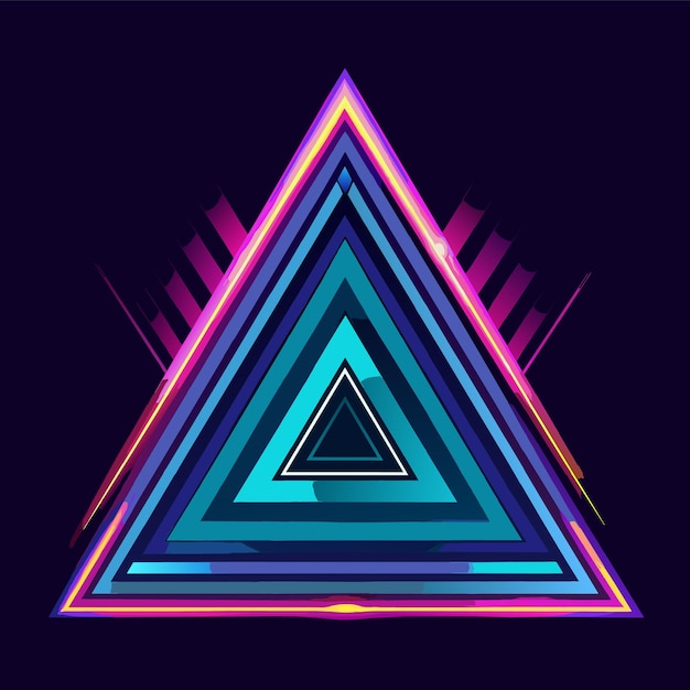 abstract neon line background geometric futuristic colorful beautiful amazing unreal