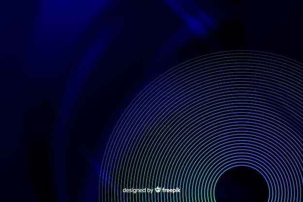 Vector abstract neon lines background