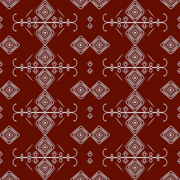 abstract ornament pattern on brown background. unique, elegant, repeat and line style