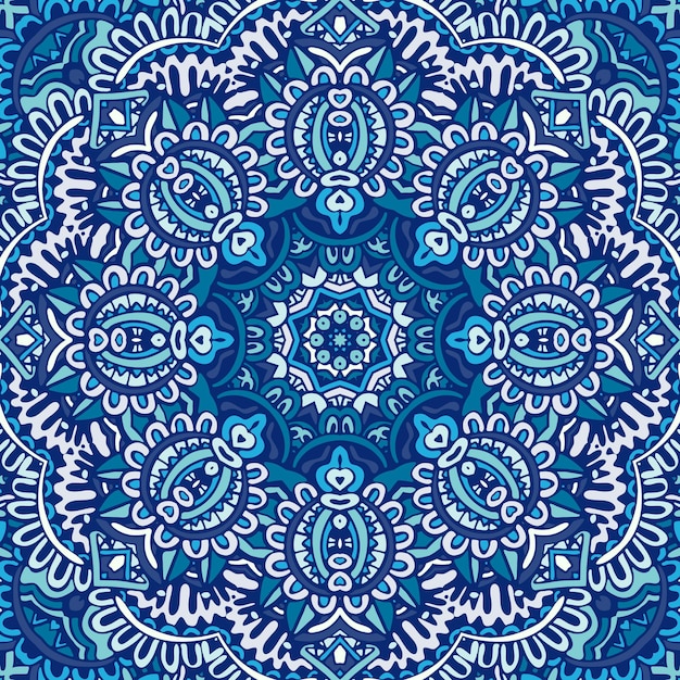 abstract ornamental color illustration with stylized covering. winter background seamless pattern