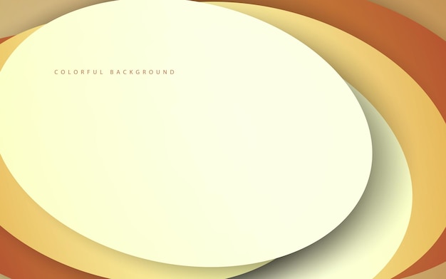 Abstract overlap layer brown color background