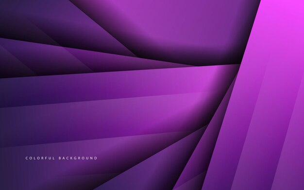 Abstract papercut overlap shape background