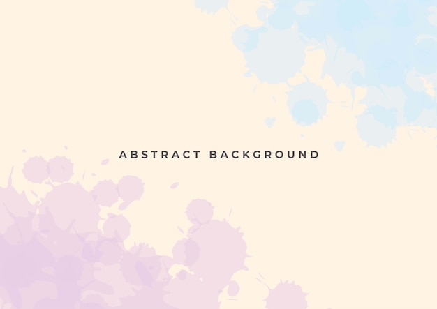 abstract pastel background with colorful splash