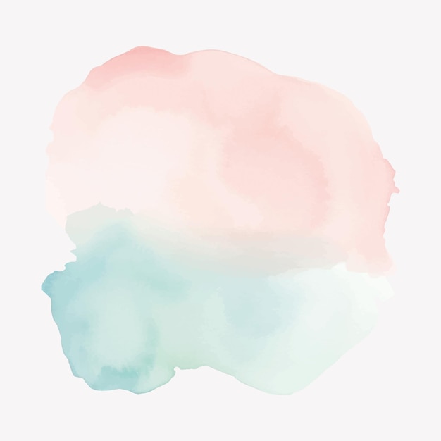 Vector abstract pastel watercolor gradient