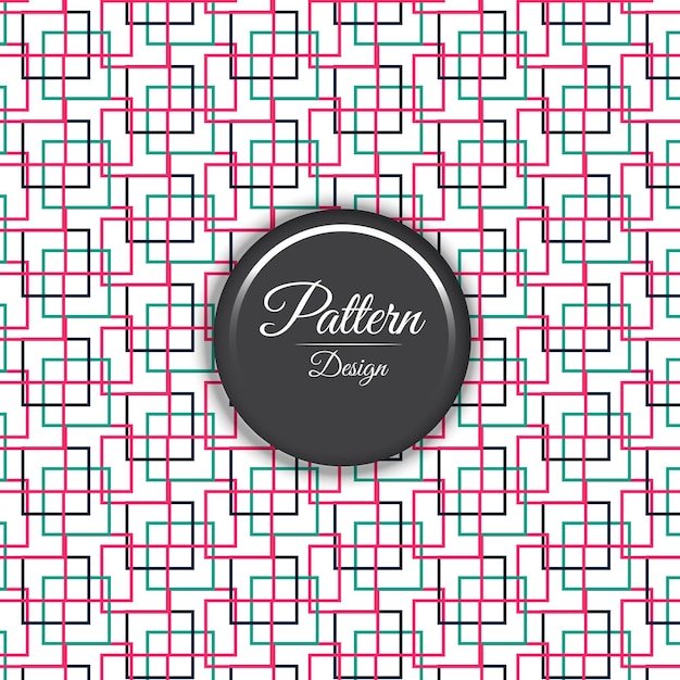 Vector abstract pattern design stylish classic background design seamless geometric pattern