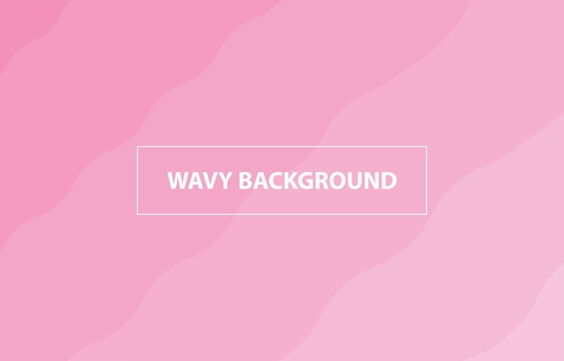 Abstract pattern of the layers and wavy lines Shades of Pink Wavy Background