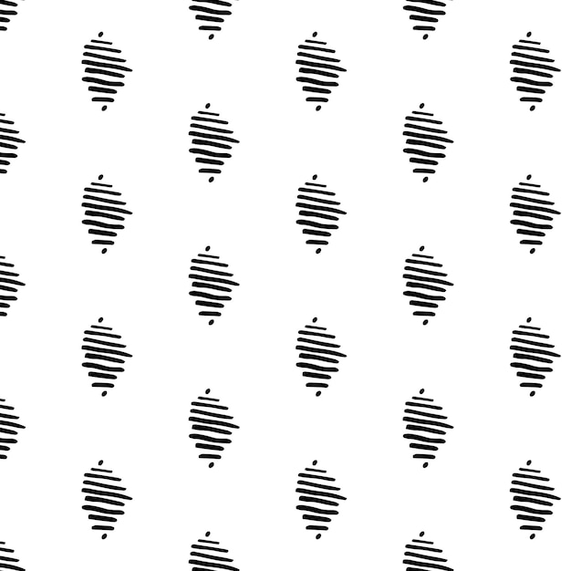 Abstract pattern with stripes. Black and white.