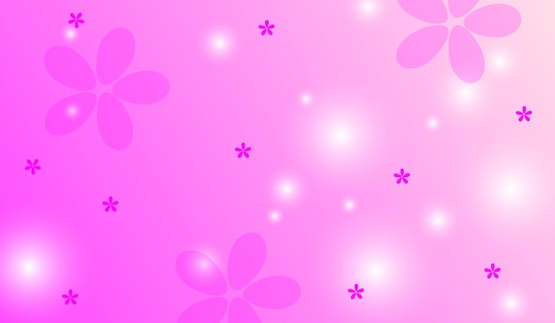 Abstract pink background Flower pattern