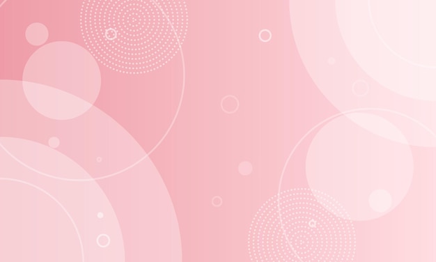 Abstract pink geometric circle background. Smart design for your work.