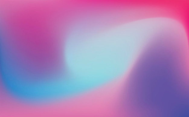 Abstract pink, turquoise, blue purple blurred color pattern, gradient background. copy space. Vector illustration