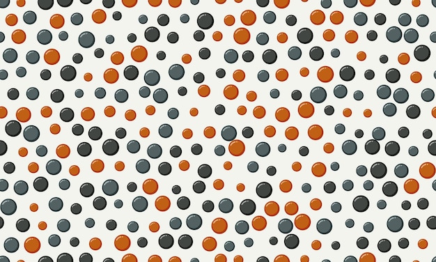 Vector abstract polka dot pattern with geometric circles perfect for seamless textile prints wallpaper or modern poster backgrounds a trendy and creative vector design