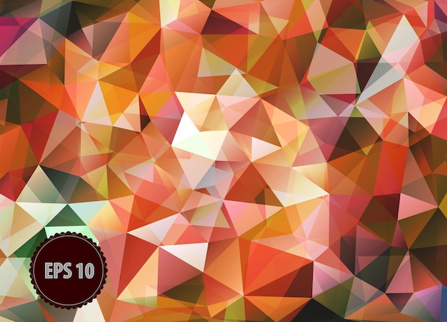 Abstract polygonal background