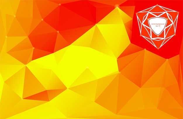 Abstract polygonal background