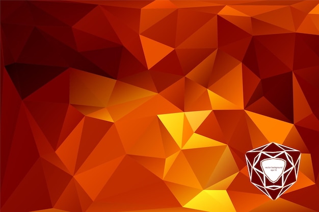 Abstract polygonal background