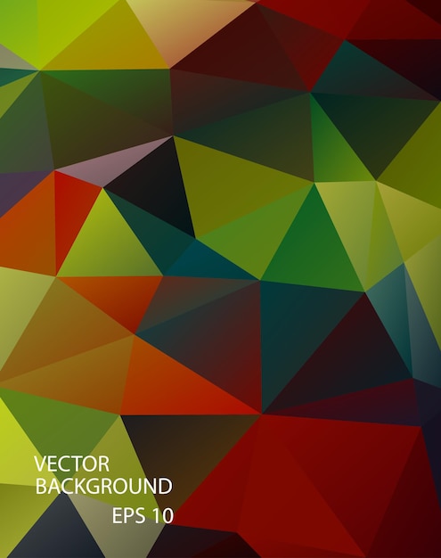 Abstract polygonal background