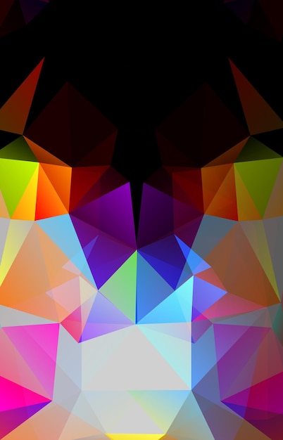 Abstract polygonal background