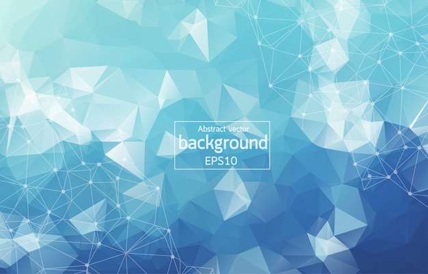 Abstract Polygonal Space Background