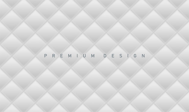 Abstract premium design white gray background with gradient rhombus for cover or banner