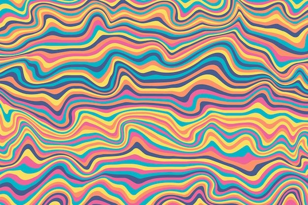 Abstract psychedelic groovy background Abstract background