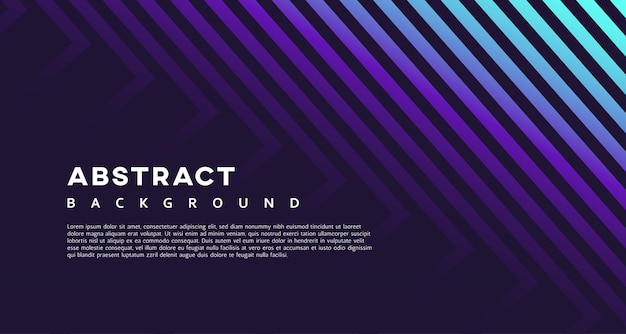 Abstract purple blue lines with dark background