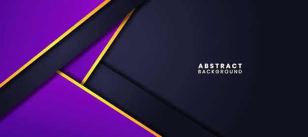 Abstract purple and gold background vector illustration