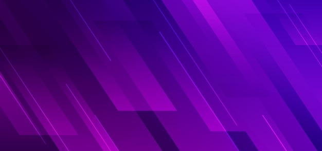 Abstract purple gradient color diagonal geometric with line modern background.