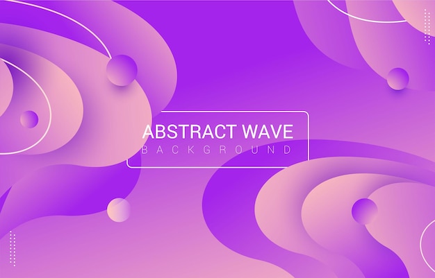 Abstract purple lillac wavy background