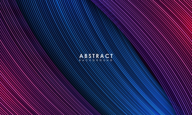 abstract purple wavy background modern landing page concept vector