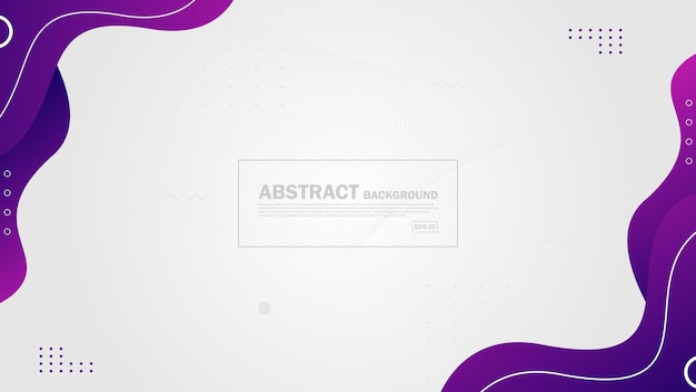 Abstract purple white geometric shapes business presentation background