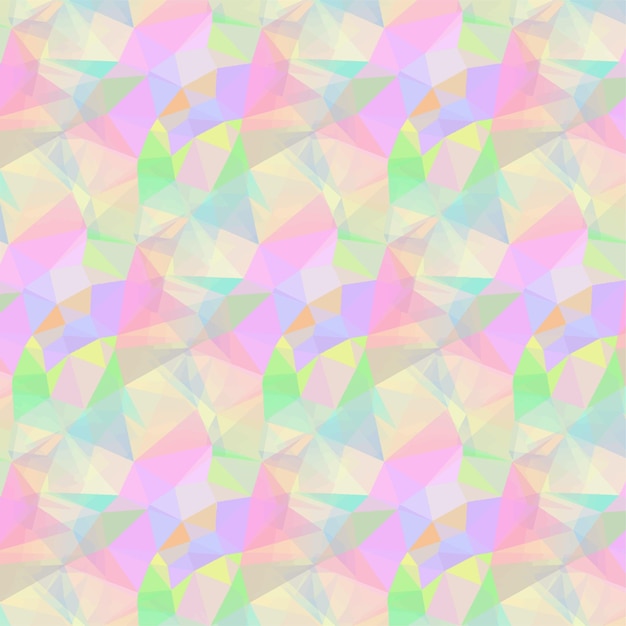 Abstract rainbow background consisting of colored triangles