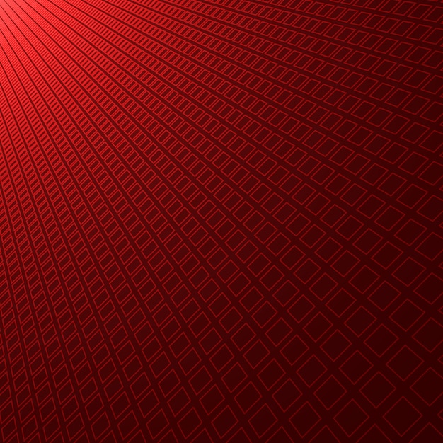 Abstract red background square pattern